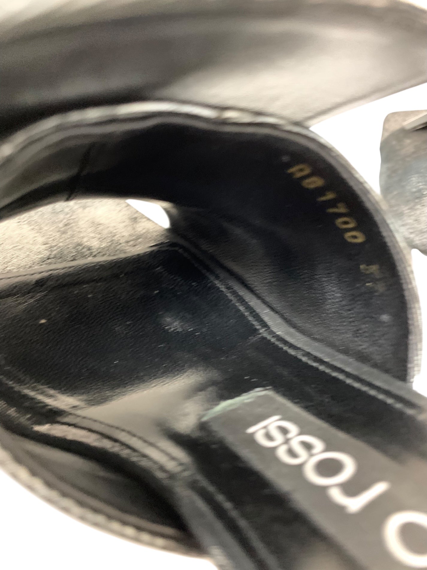 セルジオロッシ Sr1 Mule HH 60mm A81700 ミュール 37 ブラック