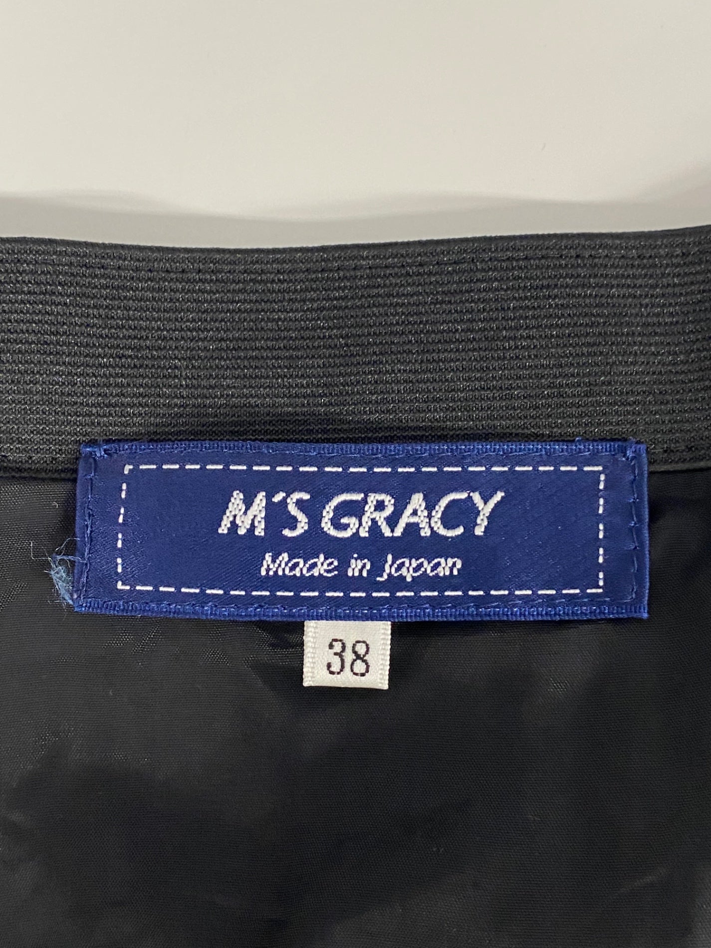 エムズグレイシー 217528 スカート 38 カーキグリーン 花柄 ウエストゴム IT1CRMOZ63CI