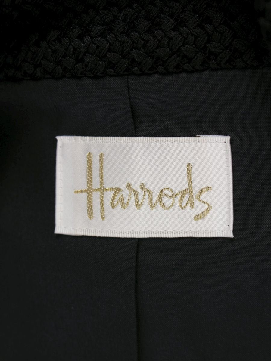 ハロッズ 14100751 ジャケット ブラック ショート IT9NN2QF10KK