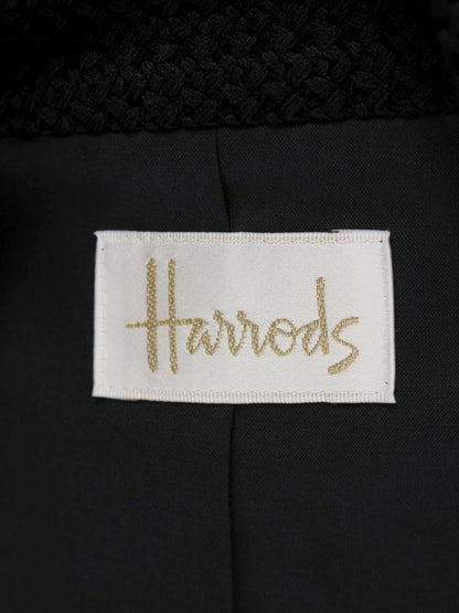 ハロッズ 14100751 ジャケット ブラック ショート IT9NN2QF10KK