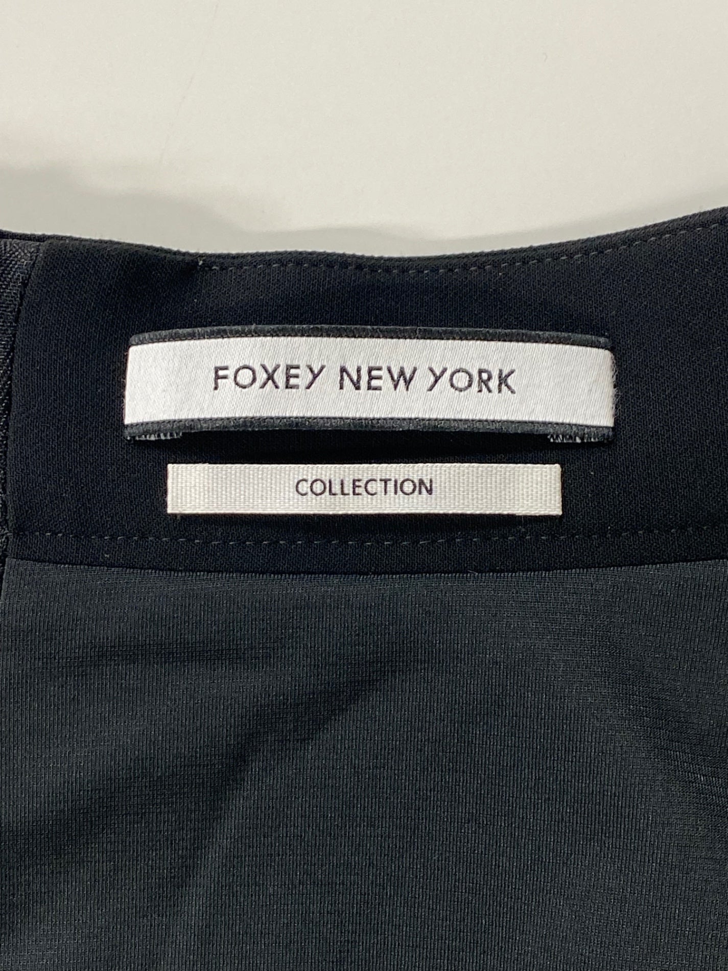 フォクシーニューヨーク collection Stretch Suiting Skirt With Piping 35625 スカート 38 ブラック スカート ITQHM43JPZ6O