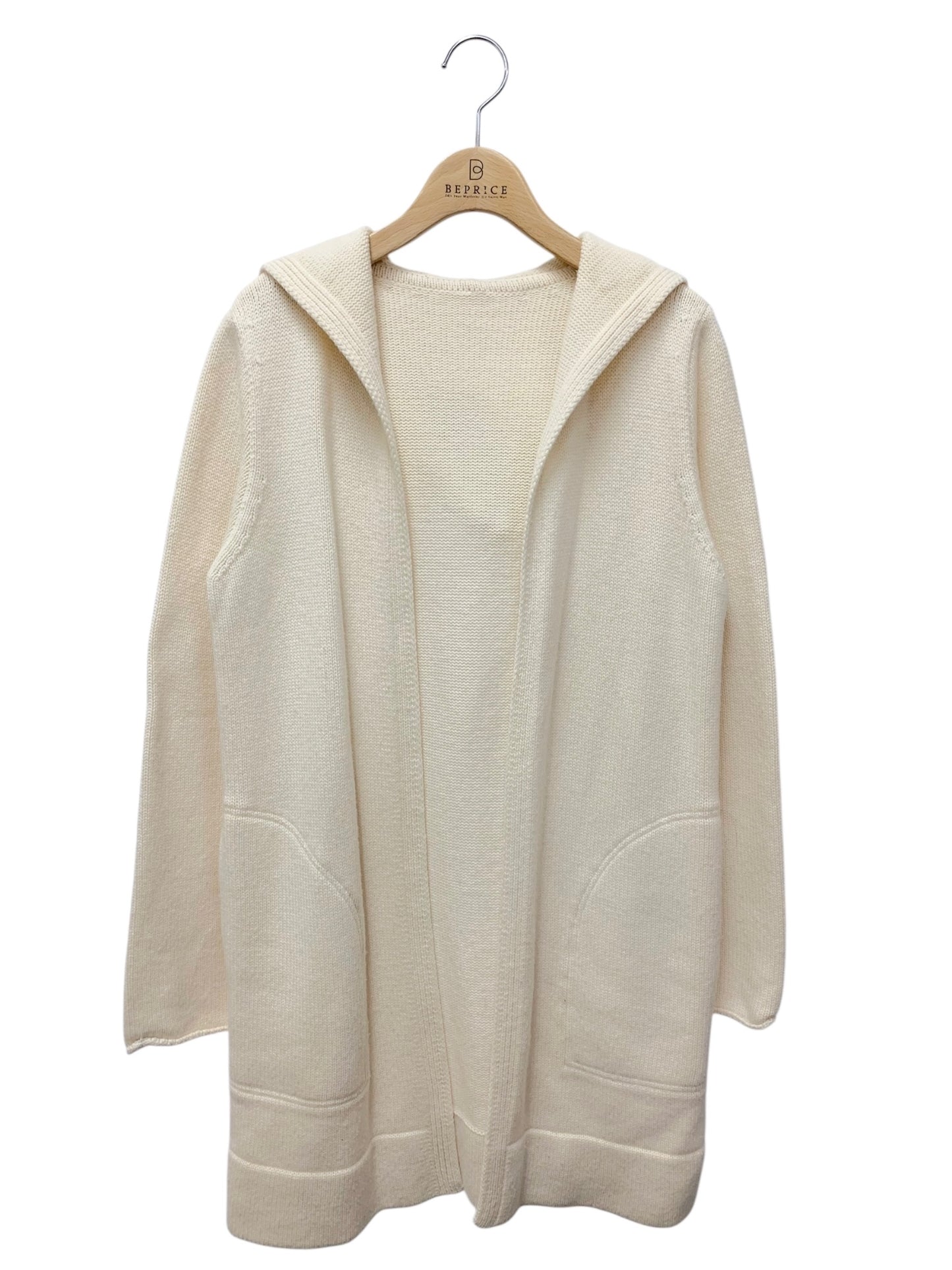 フォクシーブティック Hoodie Cashmerew 39681 カーディガン F ホワイト ITA77TLCYSXG