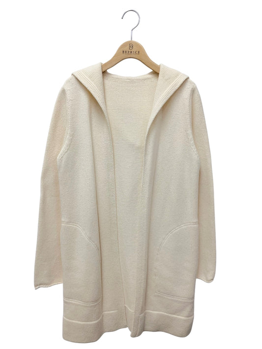フォクシーブティック Hoodie Cashmerew 39681 カーディガン F ホワイト ITA77TLCYSXG