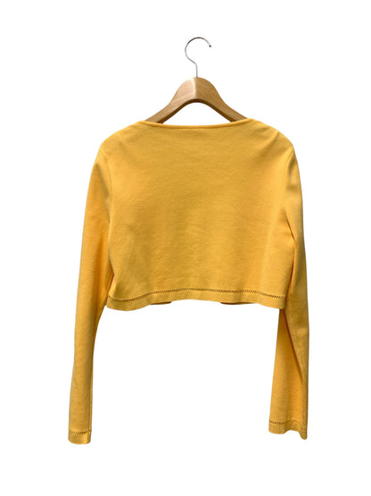 フォクシーブティック Lena Knit ボレロ 37088 カーディガン 42 イエロー ITAT86VEGRX7