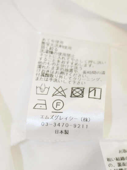 エムズグレイシー 410113 38 ホワイト レース 花 ITS711N2WHUE