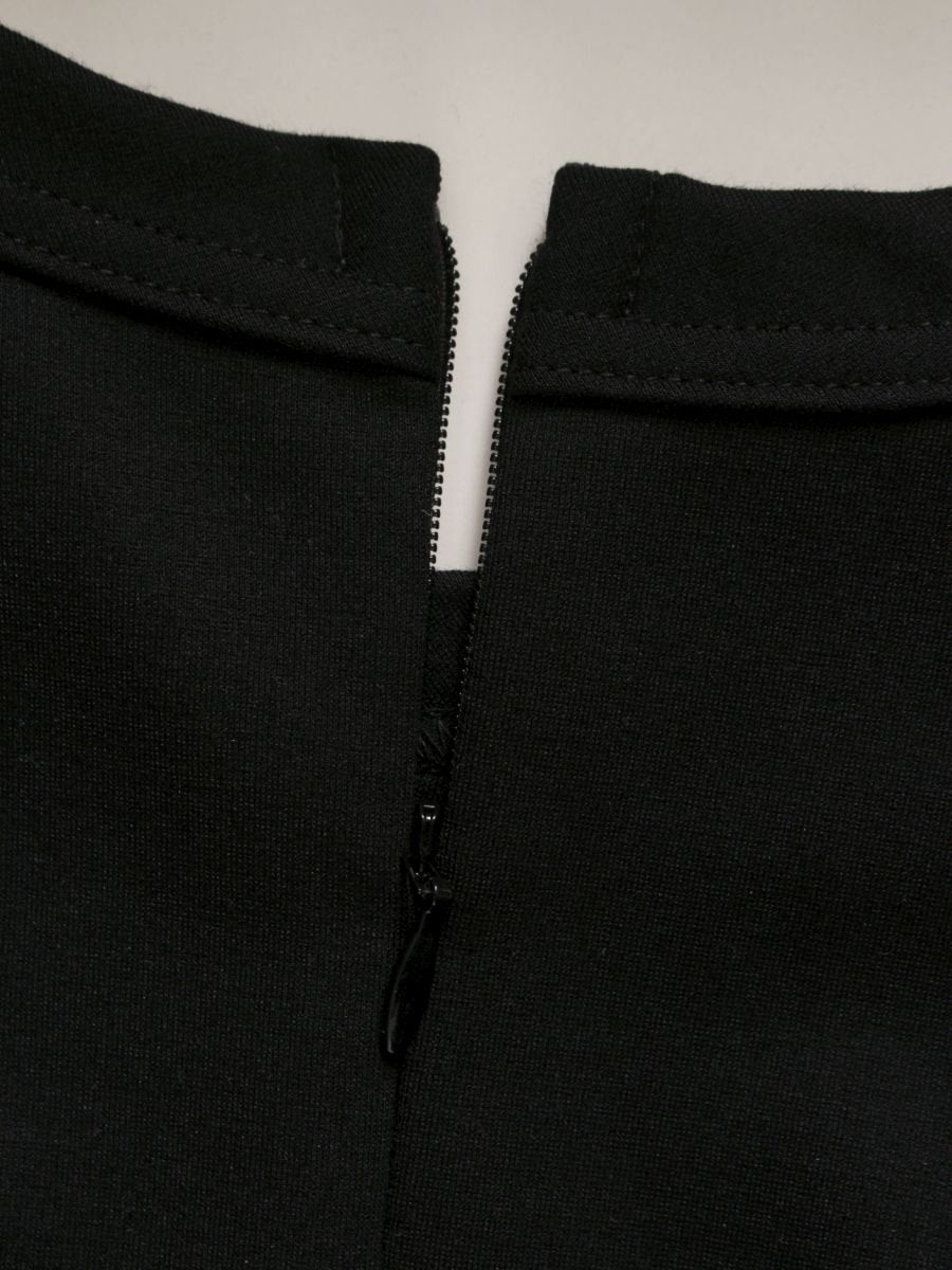 アンスリード 522452702101-01 スウェット 38 ブラック 異素材ミックス ITZJ0R8AF9OU