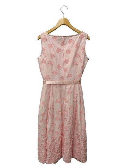 エムズグレイシー フラワーカットジャガードドレス 511304 ワンピース ドレス 38 ピンク 花柄 ITK9YXEJBMBE