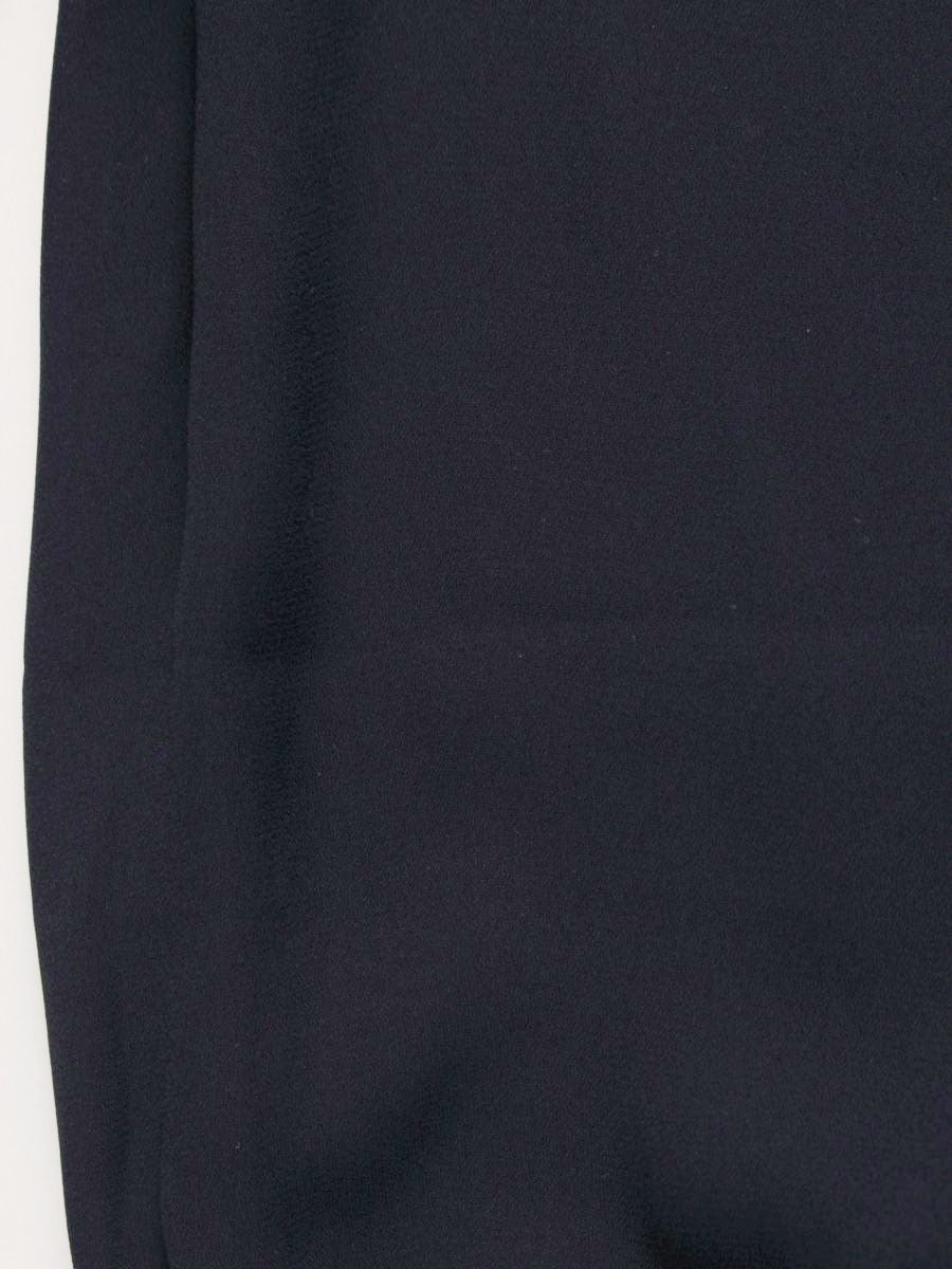 エムズグレイシー 918546 カットソー 38 ネイビー 衿フリル ITC80EX9G1J4