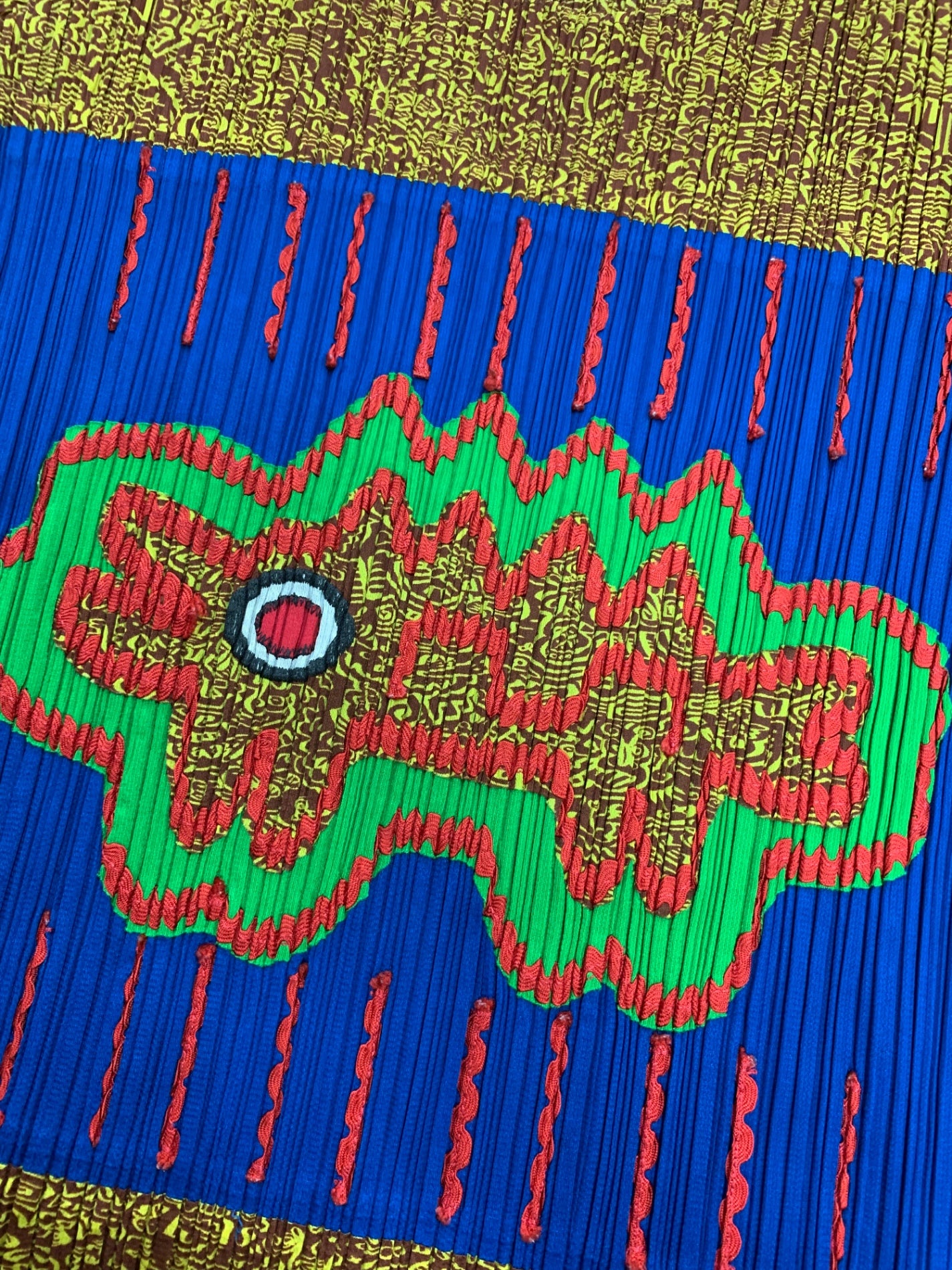 プリーツプリーズイッセイミヤケ PP91-JK731 トップス アジアン柄 3 マルチカラー ITHWIEJ34VWO 【SALE】