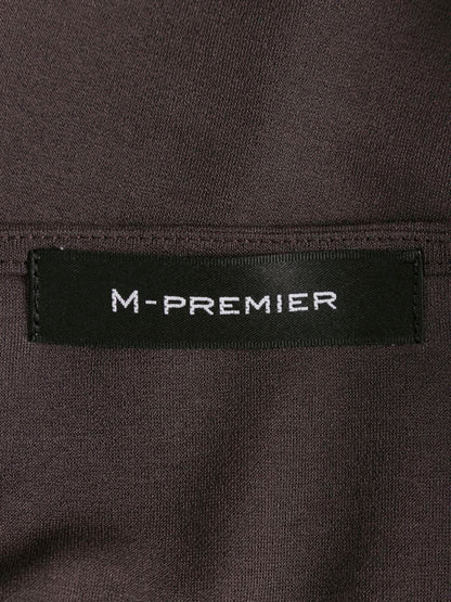 エムプルミエ ラッフル袖カットソー A827-001 カットソー 34 ブラウン ITBFNCW483WZ