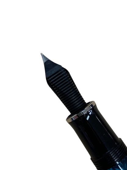 ペリカン 万年筆 スーベレーン M805 オーシャンスワール グリーンブルー EF 18C 750 ITYRETFSML5K