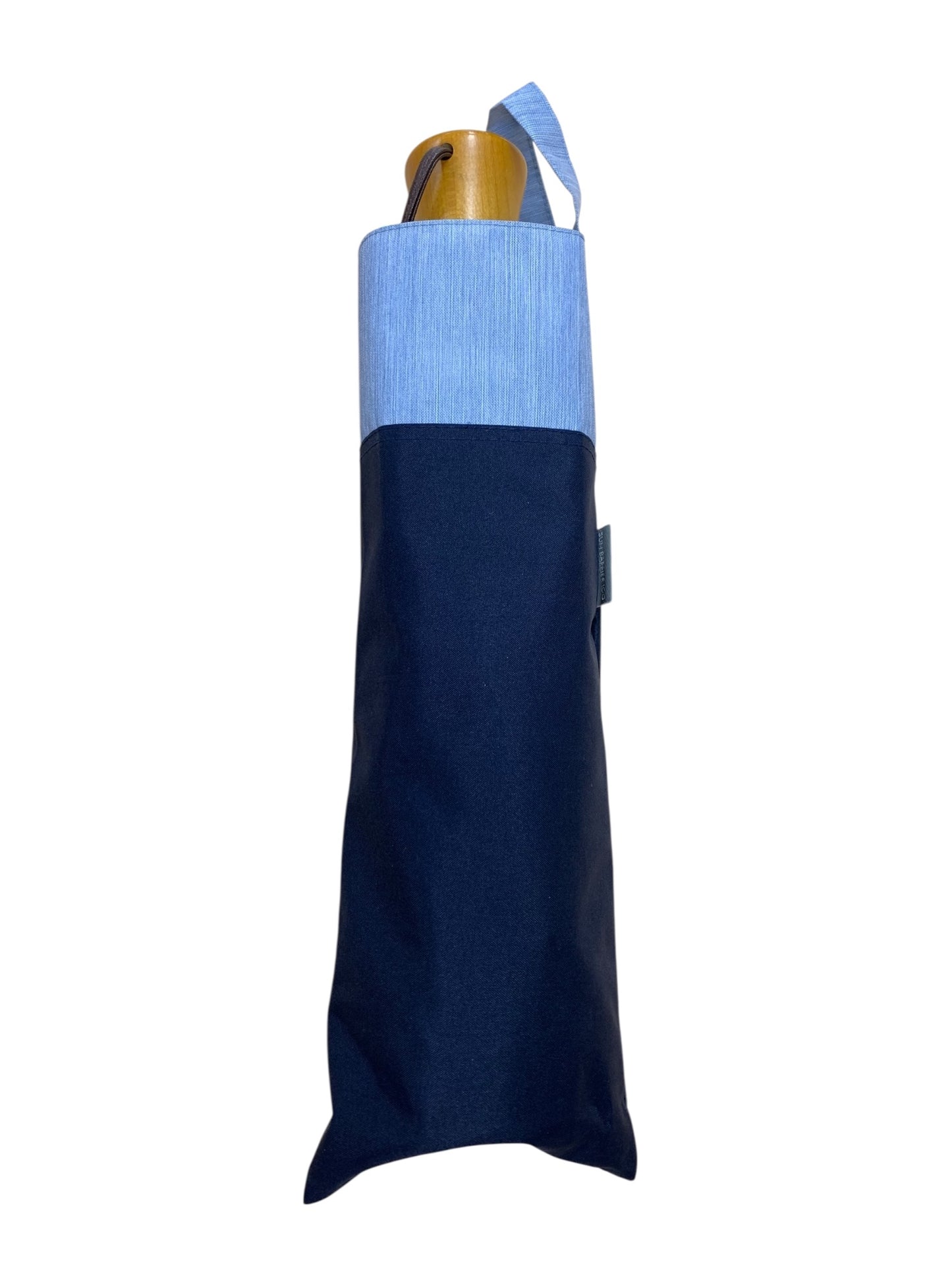 サンバリア100 折り畳み傘 ネイビー 完全遮光 IT1HKAI0HK4L