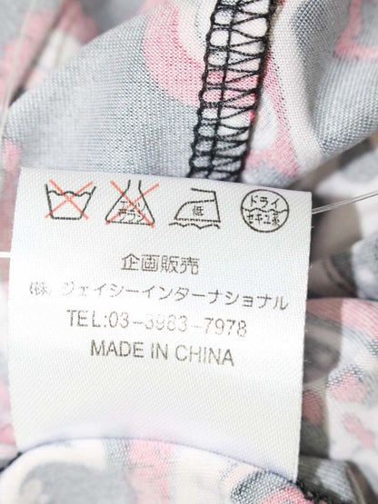 スーパービューティー ワンピース 40 ブラック/レッド ペイズリー ストレッチ素材 ITYO673K5OAK