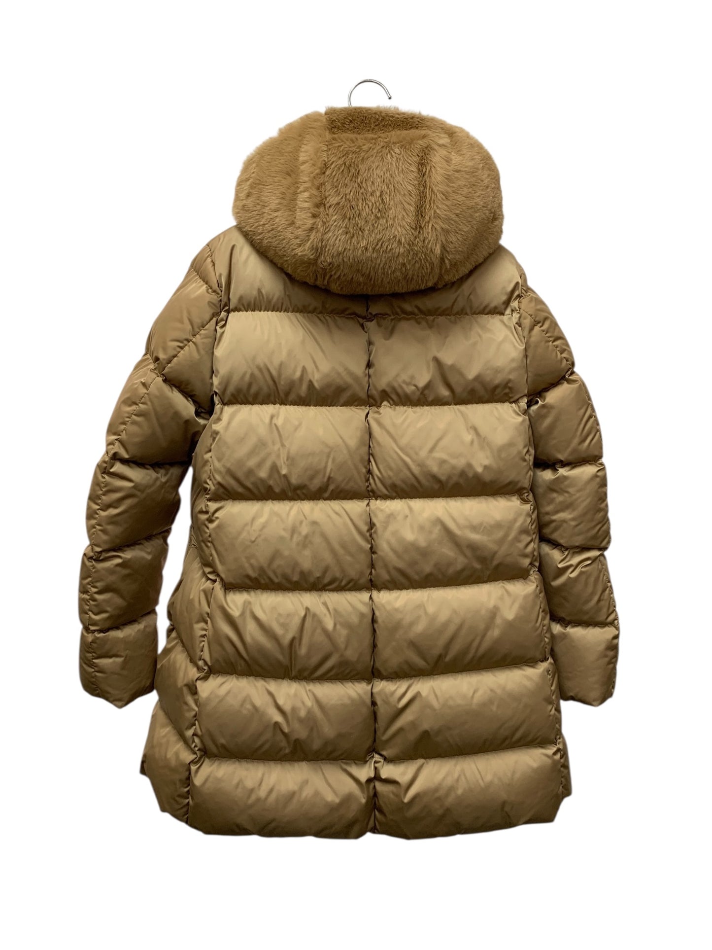 ヘルノ PI001934D 12170Z ダウンコート 40 キャメル 2WAY ヌートリアファー IT3G8Z19DEA4