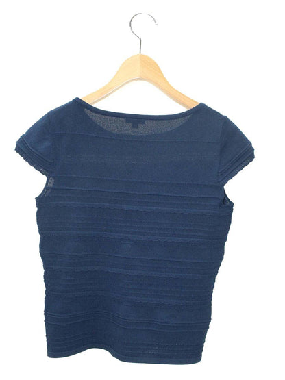 トッカ CKRTOGS0230 ニット M ネイビー ティアード フリル ITFFS5X9QUPC