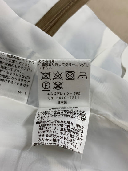 エムズグレイシー 811349 ワンピース 38 マルチカラー 切替 チェリー柄 ベルトリボン付き ITZ9OG9SP2QO