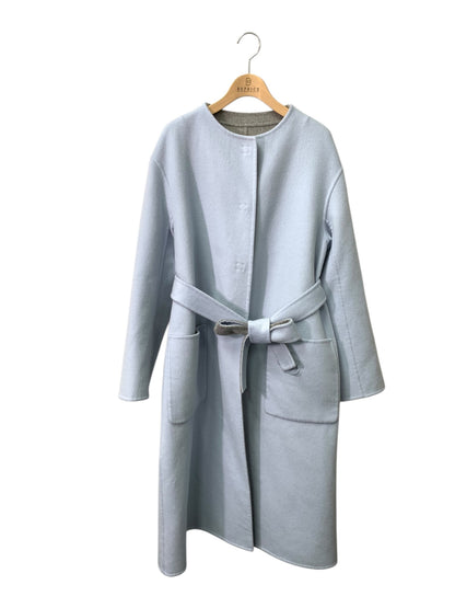 フォクシーブティック 43637 コート 40 グレー リバーシブル カシミヤ IT21MXAKHP5K