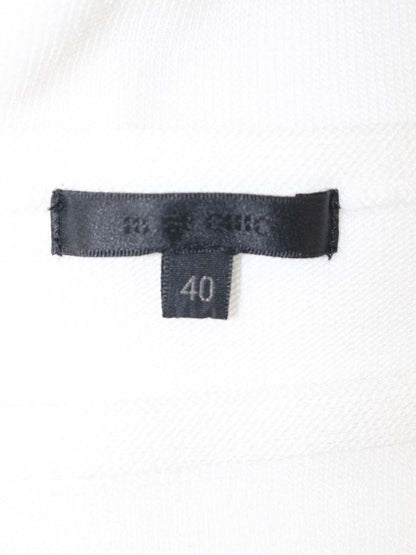 トゥービーシック W5N08-163-02 ニット 40 ホワイト 無地 IT7C1YRW82JW