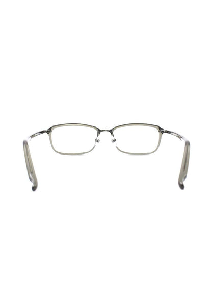 フォーナインズ M-106 メガネ 眼鏡 グレー セルフレーム フルリム スクエア クリア ITGP76XYPM2C