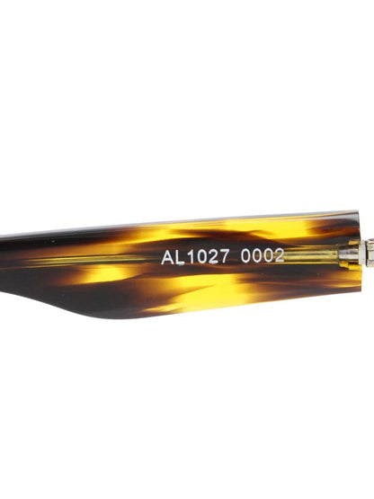 アランミクリ MATTコレクション AL1027 メガネ ブラウン セルフレーム スクエア ITYRGGHQMRSZ