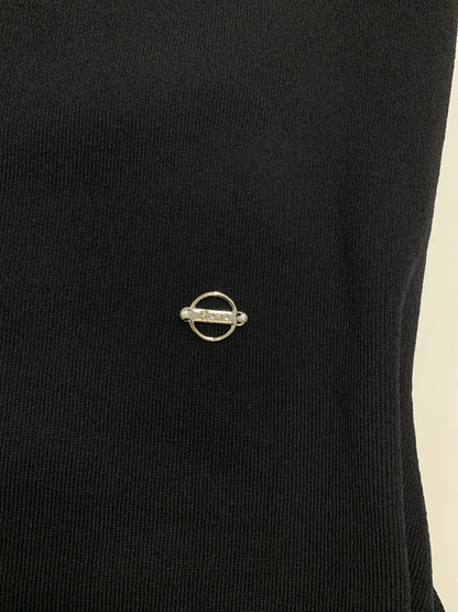 ルネ 6022090 ワンピース 34 ブラック ニット ストレッチ ドレス パール ITN7RKFQGXW0 【SALE】