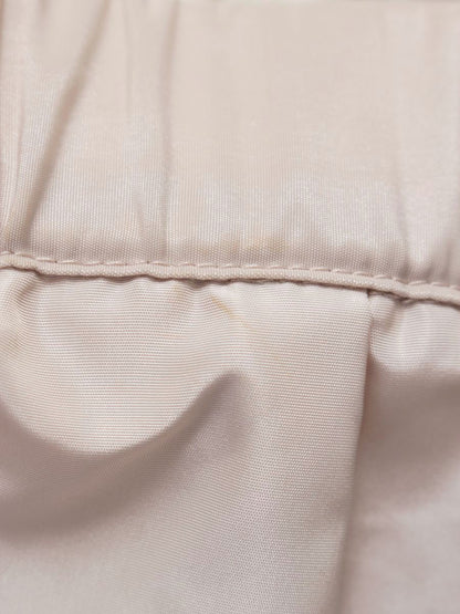 スーパービューティー スカート 42 ベージュ カットワークレース 刺繍 ITR2BBWI7HFC