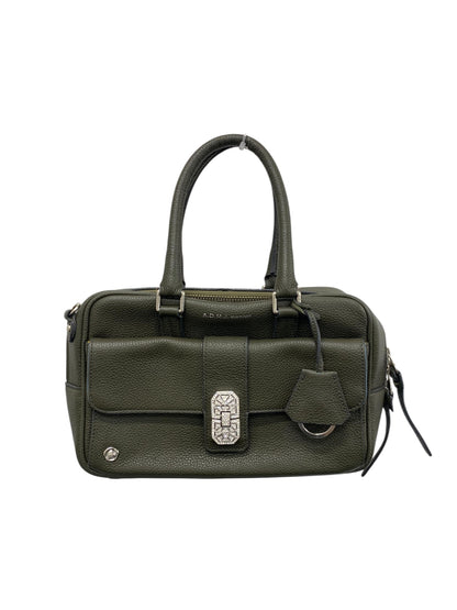 エーディーエムジェイ アールデコボストン ハンドバッグ カーキグリーン ショルダー 2way レザー モーツァルト スワロフスキー IT1VI8M7SM8G