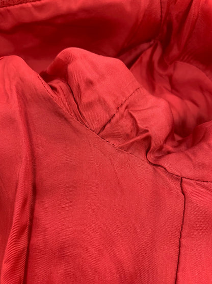 エムズグレイシー 624554 ジャケット 42 レッド アルパカ混 2B ITOPEZ1NCQJ8