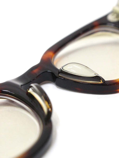 タートオプティカル JD-04 メガネ ブラウン べっ甲 セルフレーム フルリム ウェリントン ITYJRS7UGV6O