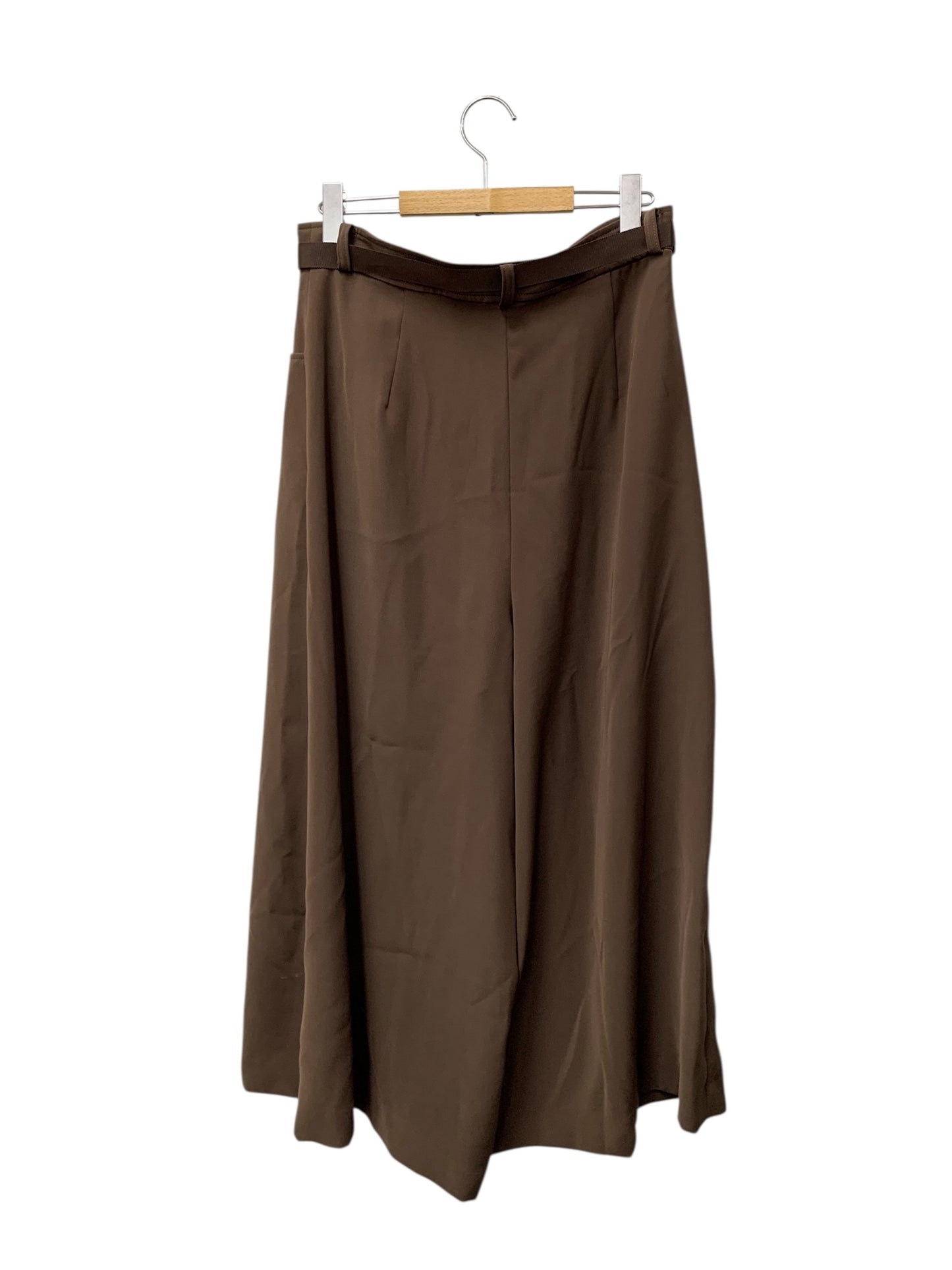 エムズグレイシー グログランリボン付きワイド 316506 パンツ 42 ブラウン ITR16V8PKA7I