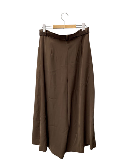 エムズグレイシー グログランリボン付きワイド 316506 パンツ 42 ブラウン ITR16V8PKA7I