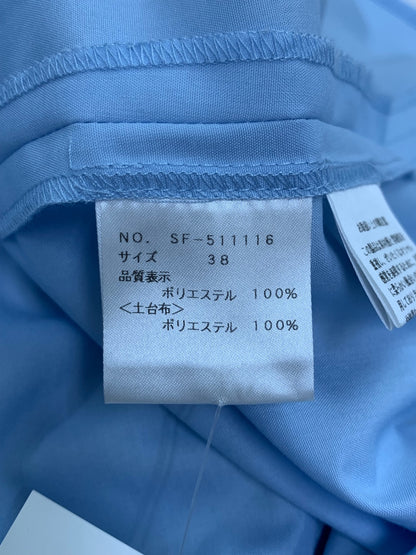 エムズグレイシー 小花刺しゅうレース 511116 ワンピース 38 ブルー チュール ITTNYSZMG08G