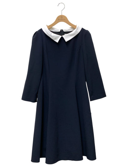 フォクシーニューヨーク New Standard Dress 44415 ワンピース 40 ネイビー ITZXFF4H5RGG