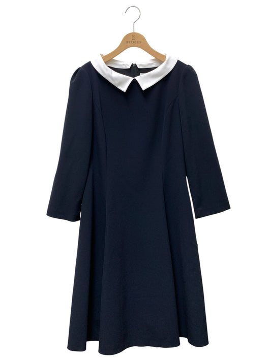 フォクシーニューヨーク New Standard Dress 44415 ワンピース 40 ネイビー ITZXFF4H5RGG
