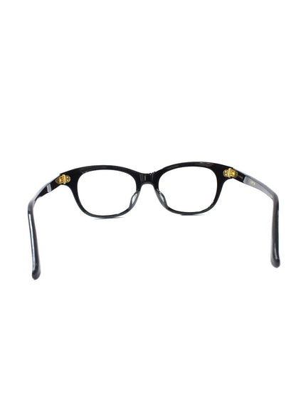 白山眼鏡店 HANK 1975 メガネ ブラック セルフレーム フルリム ウェリントン ITEW26WVYEDL