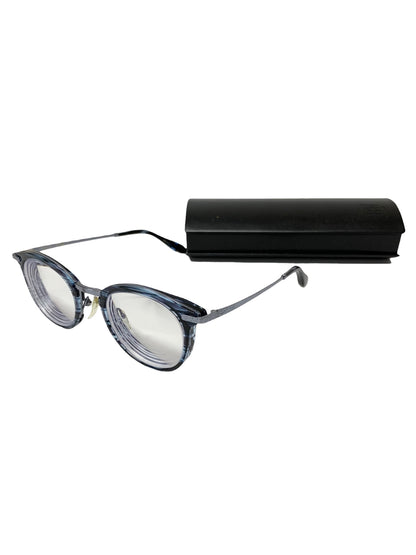 杉本圭(スギモトケイ) KS-108 メガネ ブルー セルフレーム フルリム ウェリントン ITL9MQ3LJ3TY