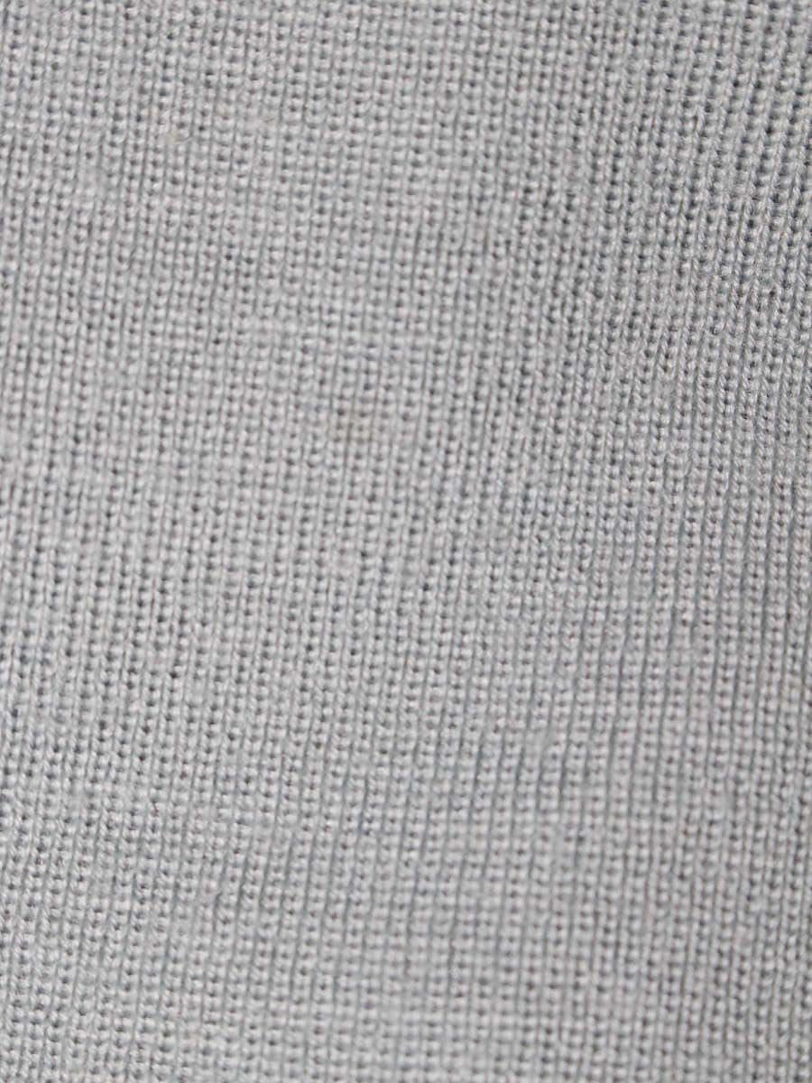 ブルーレーベルクレストブリッジ 55N04-638-23 ニット 38 ブルー クルーネック チェック切替 21AW ITHRC7PSTZT6