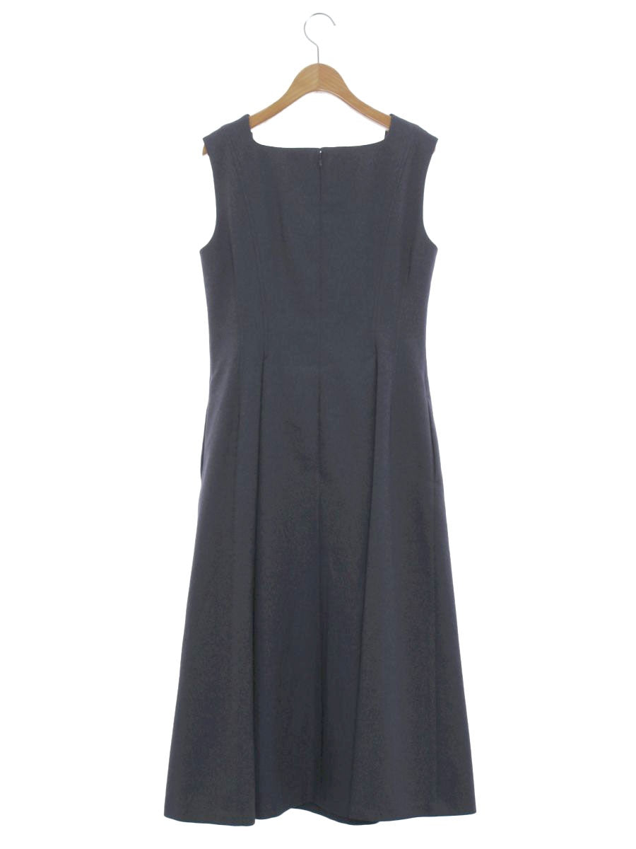 セルフォード スカラカラーノースリーブワンピース CWFO242026 38 ブルー スクエアネック デニム IT4U78B4OO4M