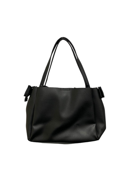 エムズグレイシー リボン付きトート 094516 トートバッグ ブラック リボン ITZUOL96TQDQ