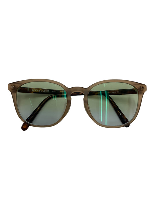 ビームス デザイン BDS-111 サングラス ブラウン ボストンフレーム べっ甲柄 ITGWHFZOUPCO