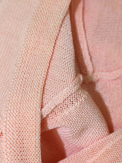 フェラガモ 5002-041 ニットソー S ピンク コットン ITH5NCZRBTS8