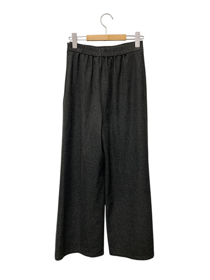 ルネ 6345030 パンツ 36 ブラック デニム調 ウエストギャザー ITZVIW8YT5OG