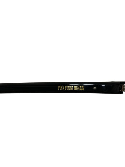 フォーナインズ FN/FOUR NINES FN-0846 メガネ ブラック ボストン セルフレーム ITTWB6FMQMRS