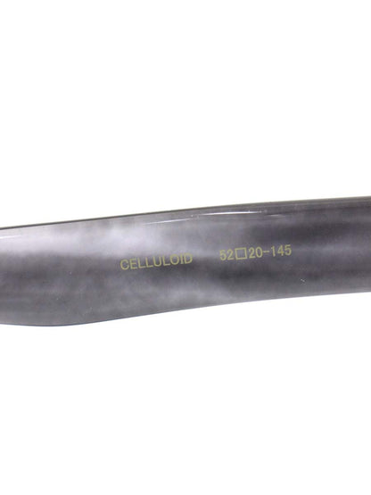 銘品晴夫作 ME-20 メガネ グレーササ CELLLOID ウェリントン ITXRDUF6RCLA