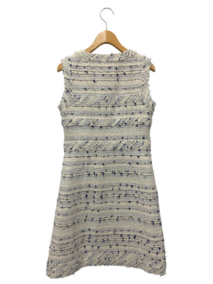 ルネ 6616220 ワンピース 34 ホワイト TISSUE ツイード IT8OKTYNB320