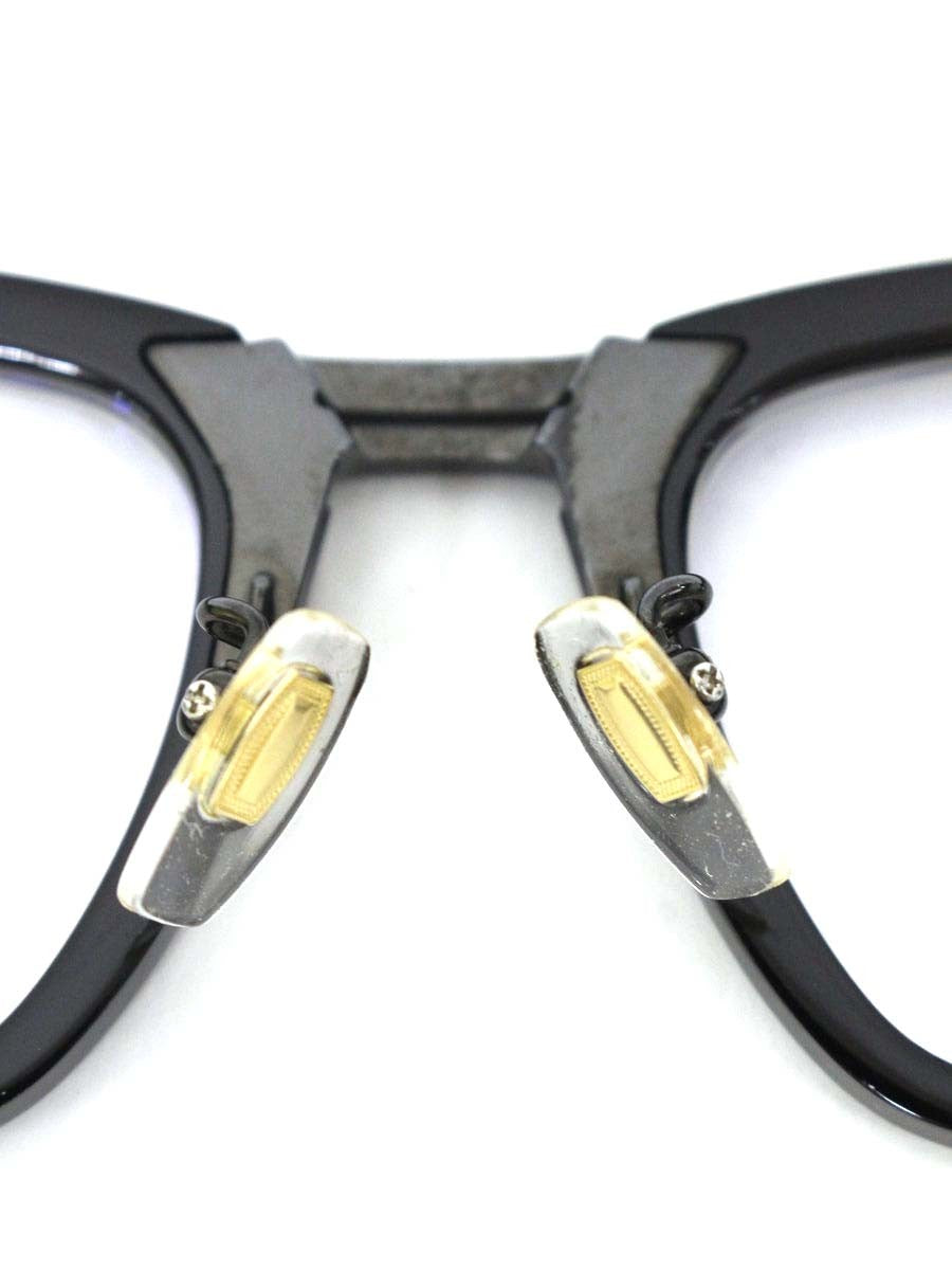 アリエストロ AR-6002 メガネ ブラック セルフレーム セルフレーム ウェリントン IT6588NITIQ8