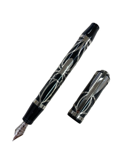 ビスコンティ 万年筆 アートコレクション アールヌーボー M 14K ITINVKXP1ZT2