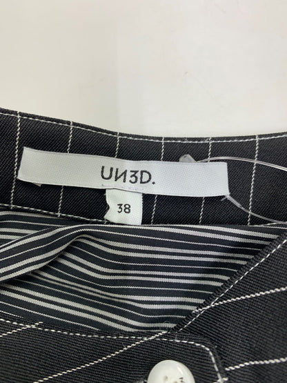 アンスリード W TRIANGLE TUCK SH/ダブルタックオーバーシャツ 522450401401-01 38 ブラック 24aw ITAWM0EBBCDI