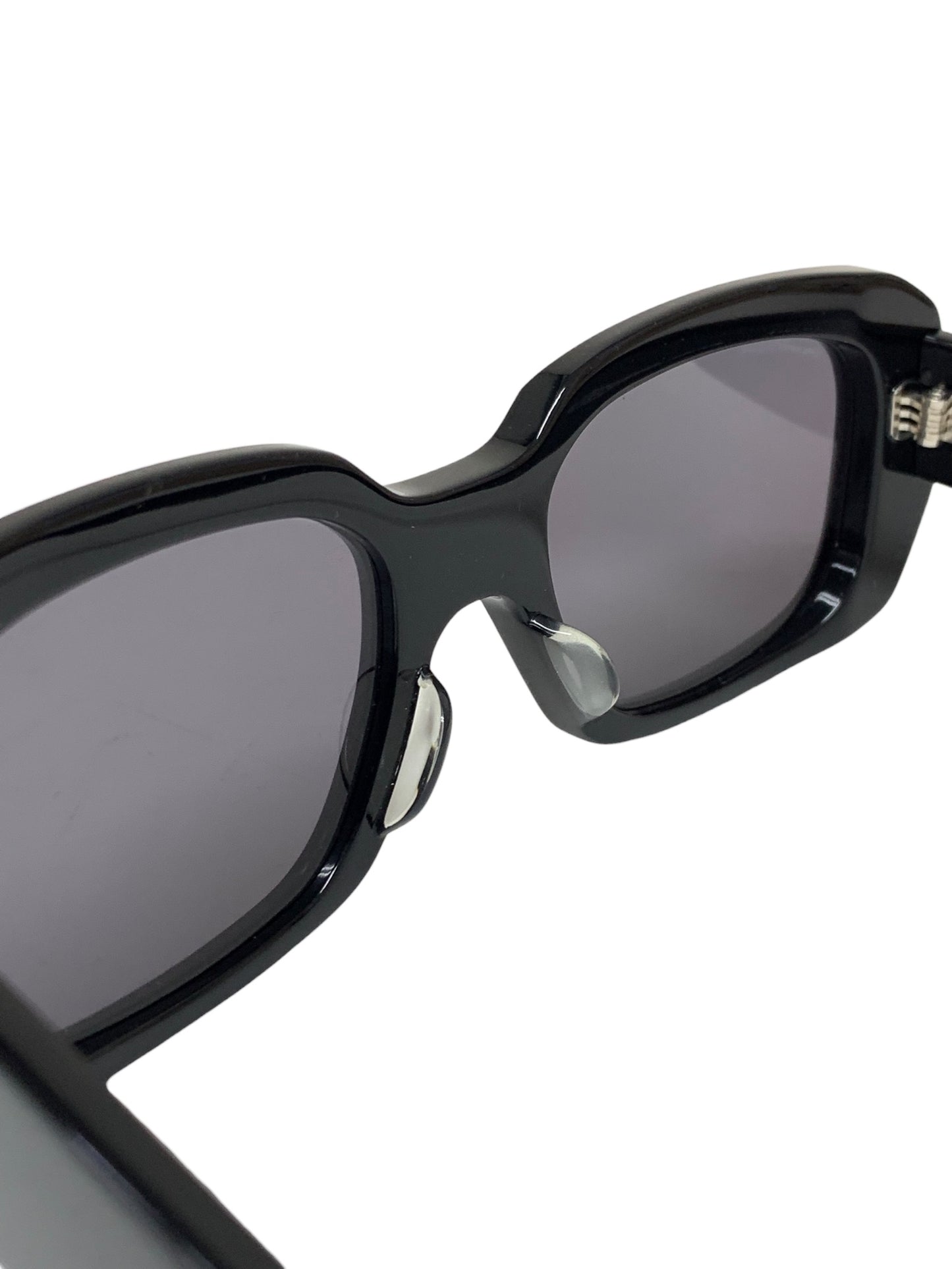 ジョンローレンスサリバン 817 BLANC LNTコラボモデル Television cut glasses JLS002 ブラック セルフレーム フルリム スクエア ITNEBQ1PQSAO 【SALE】