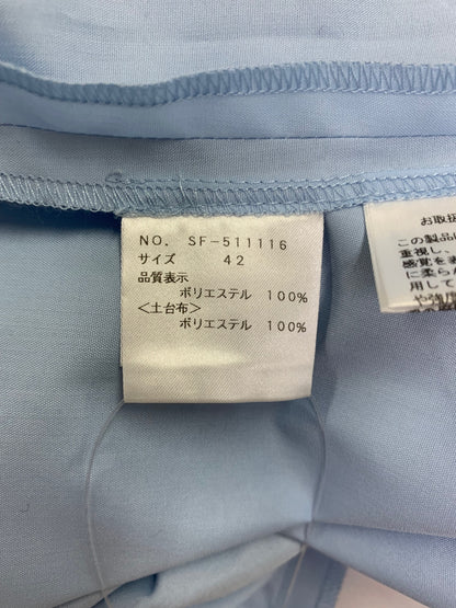 エムズグレイシー 小花刺しゅうレースワンピース 511116 ワンピース 42 ブルー チュール IT0SWJLTYSDU